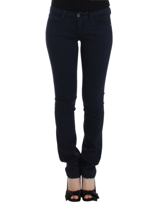 Costume National, jeans bleu à jambes droites
