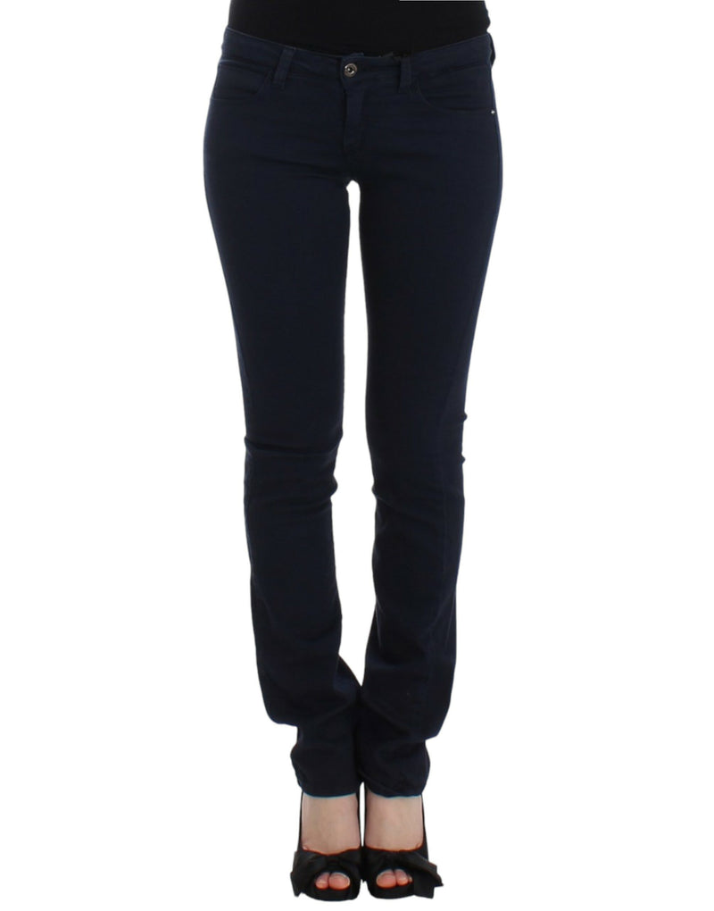 Costume National, jeans bleu à jambes droites