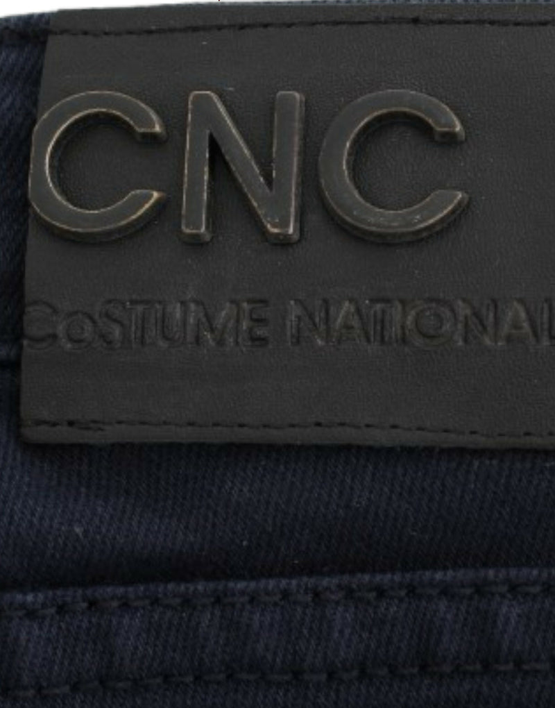 Costume National, jeans bleu à jambes droites