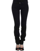 Costume National, jeans noirs à jambes droites