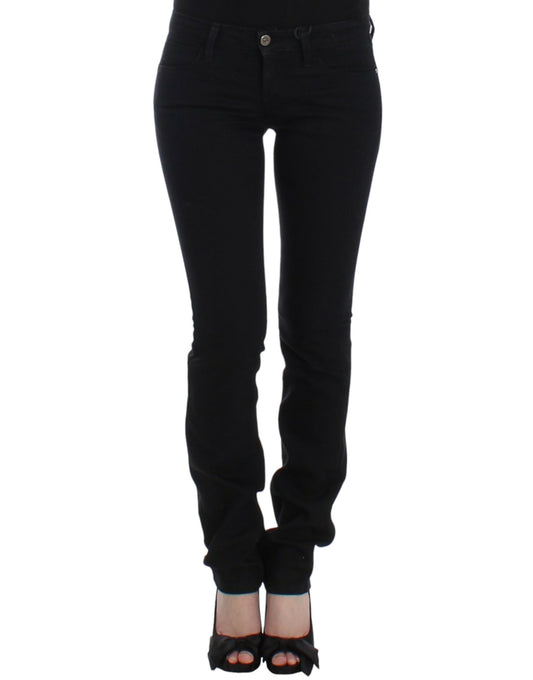 Costume National, jeans noirs à jambes droites