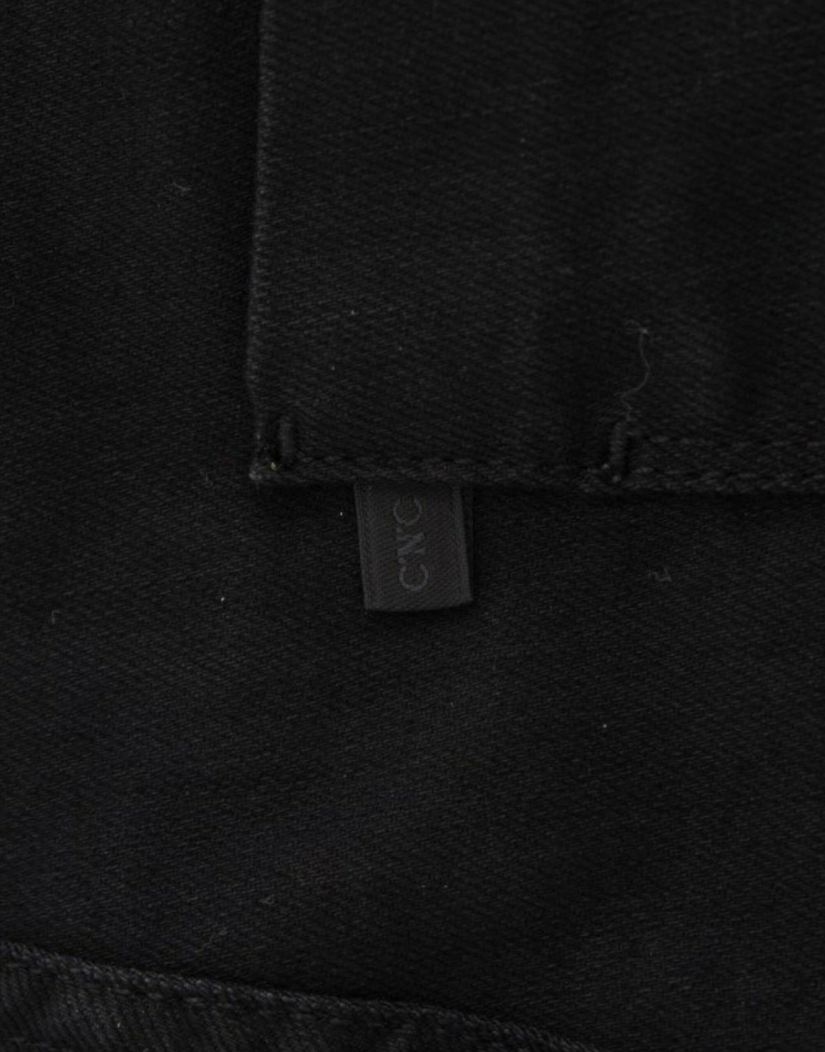 Costume National, jeans noirs à jambes droites