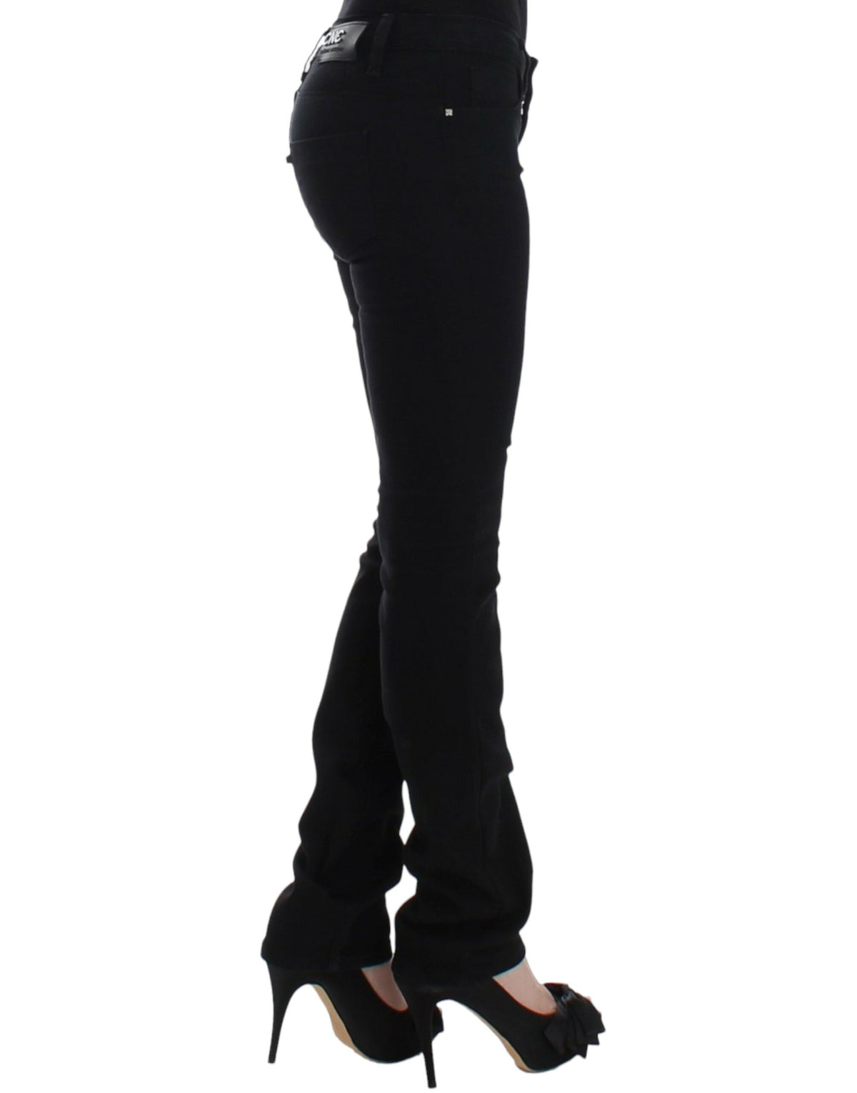 Costume National, jeans noirs à jambes droites