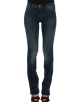 Costume National, jeans bleu à jambes droites