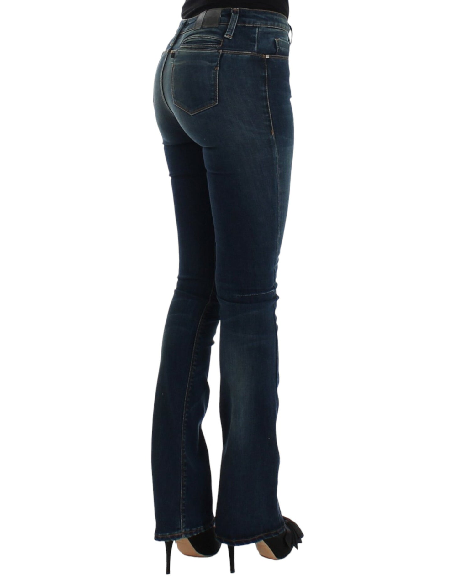 Costume National, jeans bleu à jambes droites