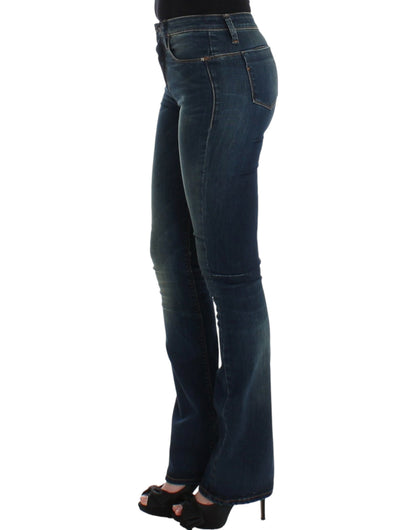 Costume National, jeans bleu à jambes droites
