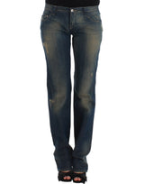 Costume National, jeans bleu à jambes droites