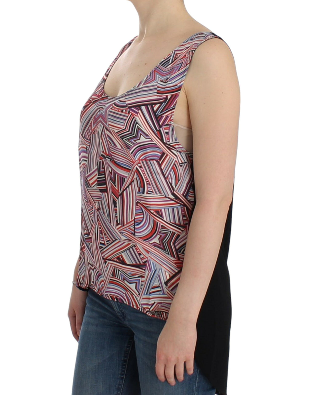 Top sans manches multicolore de Costume National