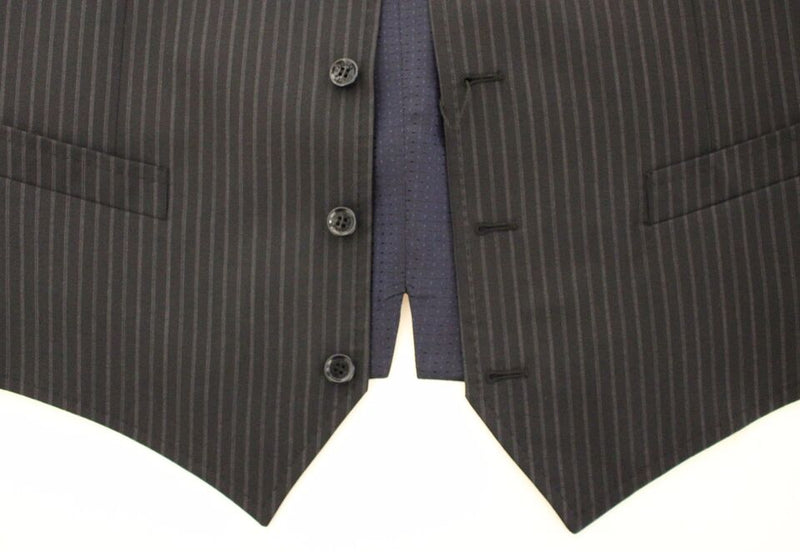 Gilet de cérémonie en jersey gris Dolce &amp; Gabbana
