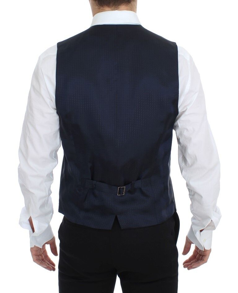 Gilet de cérémonie en jersey gris Dolce &amp; Gabbana