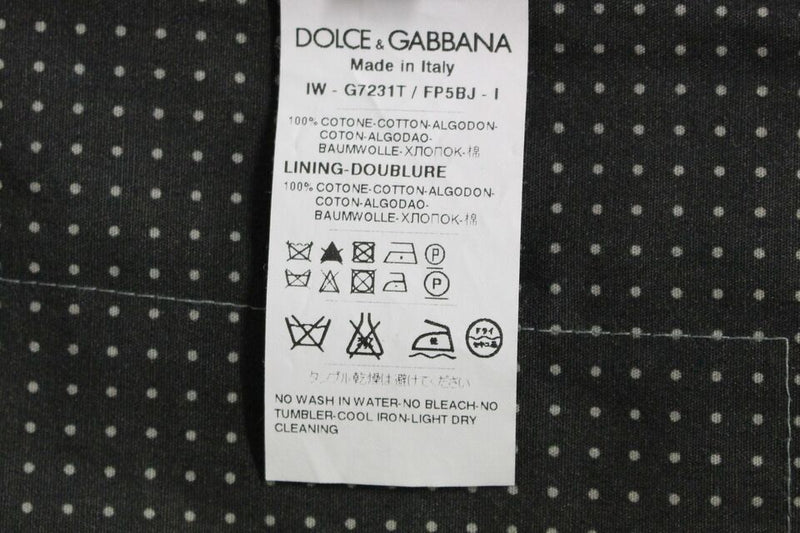 Gilet/veste sans manches Dolce &amp; Gabbana gris à pois.