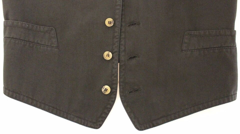 Gilet en coton noir et autres fibres de Dolce &amp; Gabbana