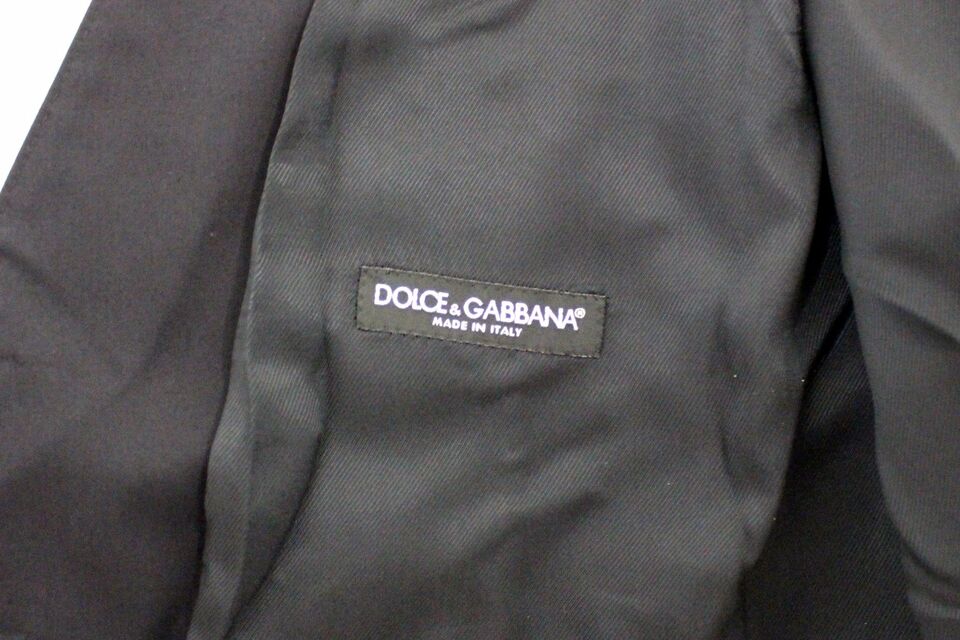 Dolce &amp; Gabbana Veste-gilet en coton stretch bleu
