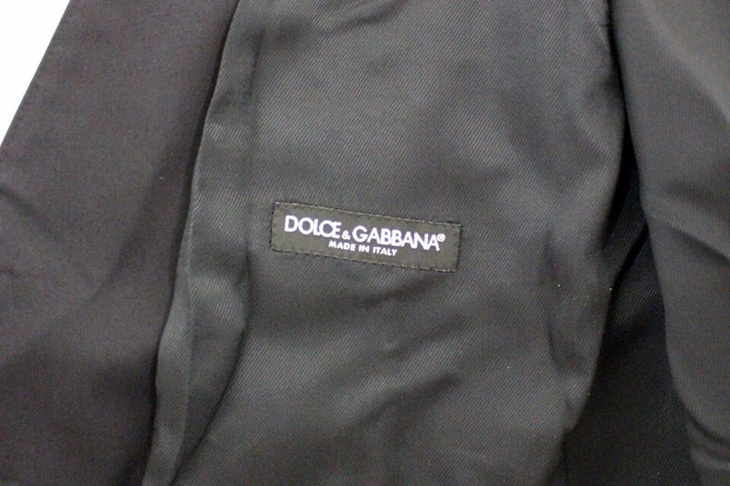 Dolce &amp; Gabbana Veste-gilet en coton stretch bleu
