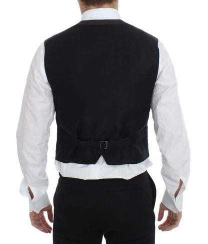 Dolce & Gabbana Bruine Vest van Katoenmix