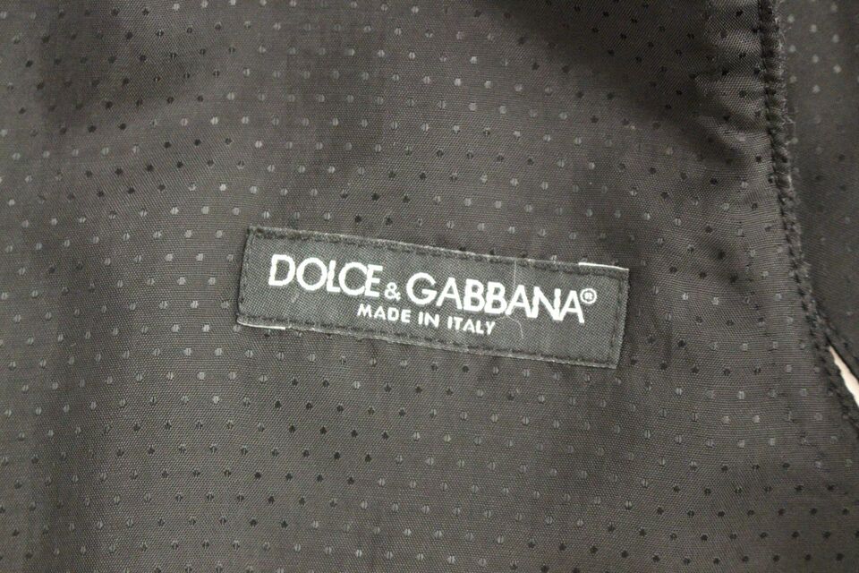 Gilet en laine mélangée grise Dolce &amp; Gabbana