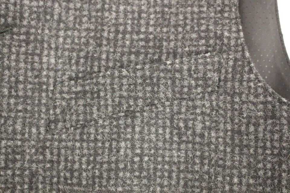 Gilet en laine mélangée grise Dolce &amp; Gabbana