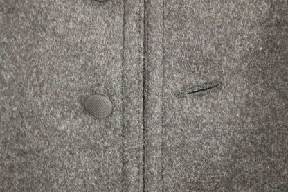 Gilet en laine mélangée grise avec logo Dolce & Gabbana