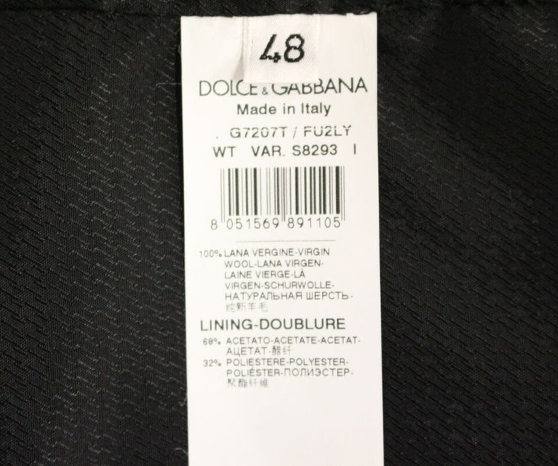 Gilet/gilet de cérémonie en laine grise Dolce &amp; Gabbana