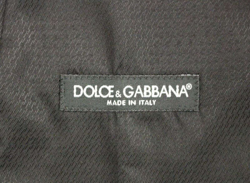 Gilet/gilet de cérémonie en laine grise Dolce &amp; Gabbana