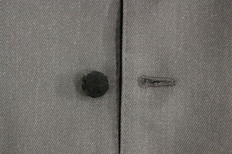 Gilet/gilet de cérémonie en laine grise Dolce &amp; Gabbana
