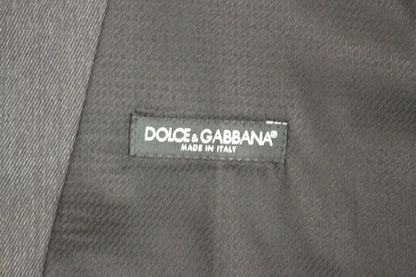 Gilet de cérémonie en laine grise Dolce & Gabbana