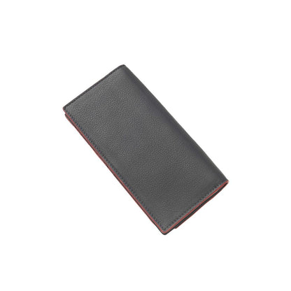 Cerruti 1881 blauwe kalfsleren herenportemonnee