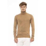 Pull en modal beige pour homme, tendance Baldinini
