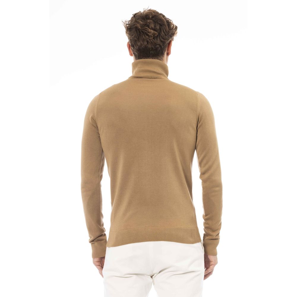 Pull en modal beige pour homme, tendance Baldinini