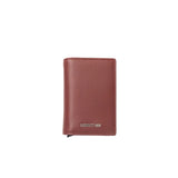 Portefeuille homme Cerruti 1881 en cuir de veau rouge