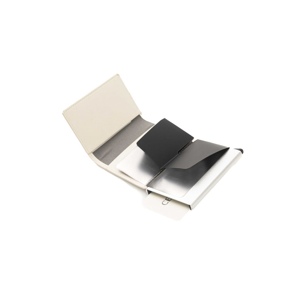 Portefeuille Homme Cerruti 1881 En Cuir De Veau Beige