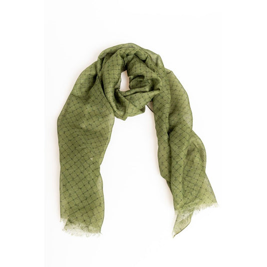 Trussardi Écharpe Homme Modal Vert