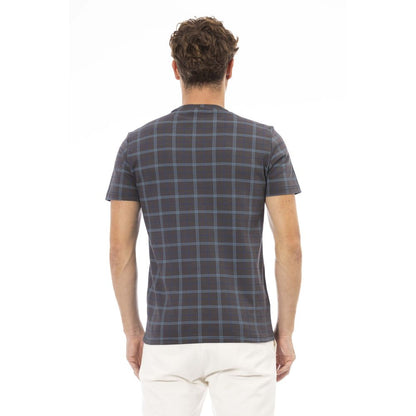 Baldinini Trend Grijs Katoenen Heren T-Shirt