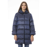 Baldinini Trend Vestes et manteaux en nylon bleu clair
