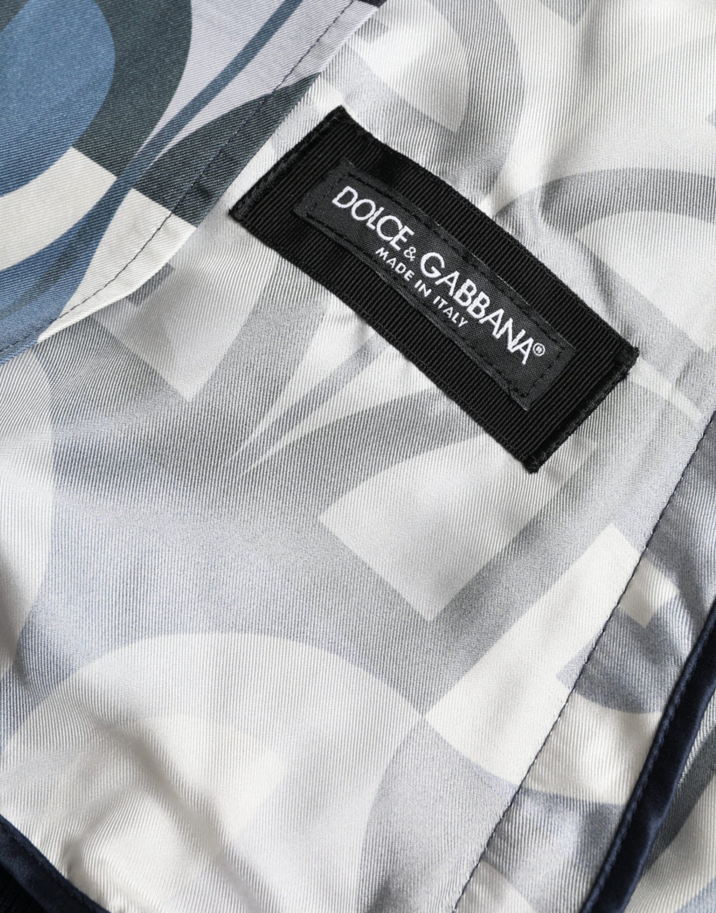 Veste bomber à imprimé multicolore avec logo de Dolce & Gabbana