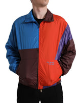 Veste coupe-vent multicolore Dolce & Gabbana