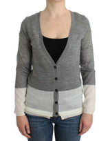 Costume National, cardigan gris léger