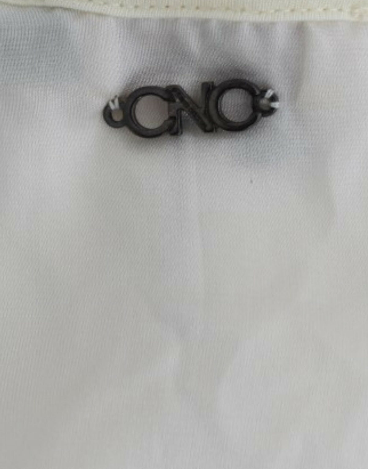 Robe tube en modal blanc de Costume National