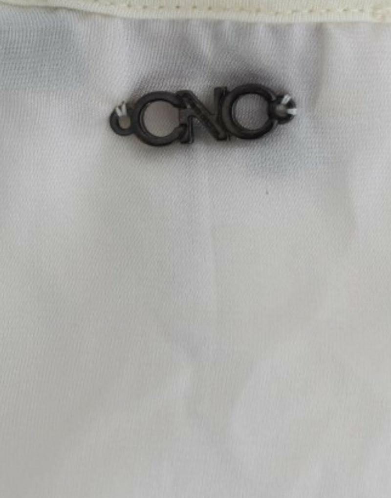 Robe tube en modal blanc de Costume National