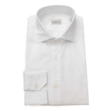 Bagutta Medium Fit White Cotton Shirt for Men