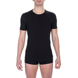 T-shirt noir en coton pour homme de Bikkembergs
