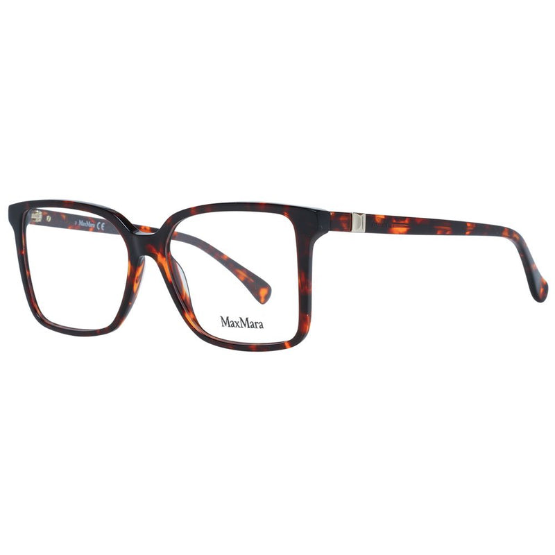 Max Mara Brown Women Glasses Frame - Chic Acetate Eyewear