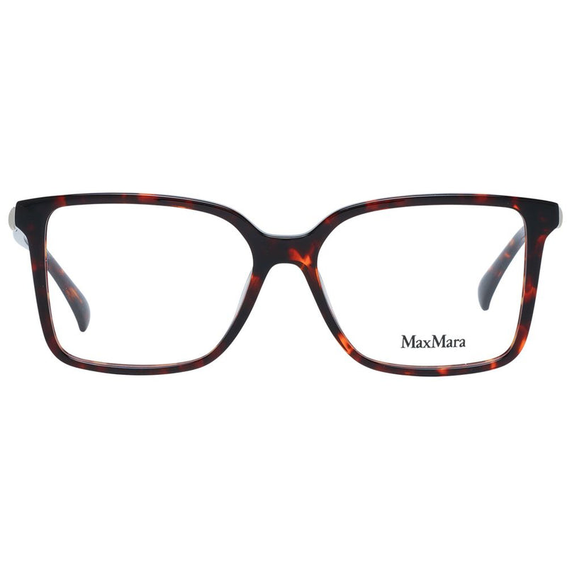Max Mara Brown Women Glasses Frame - Chic Acetate Eyewear