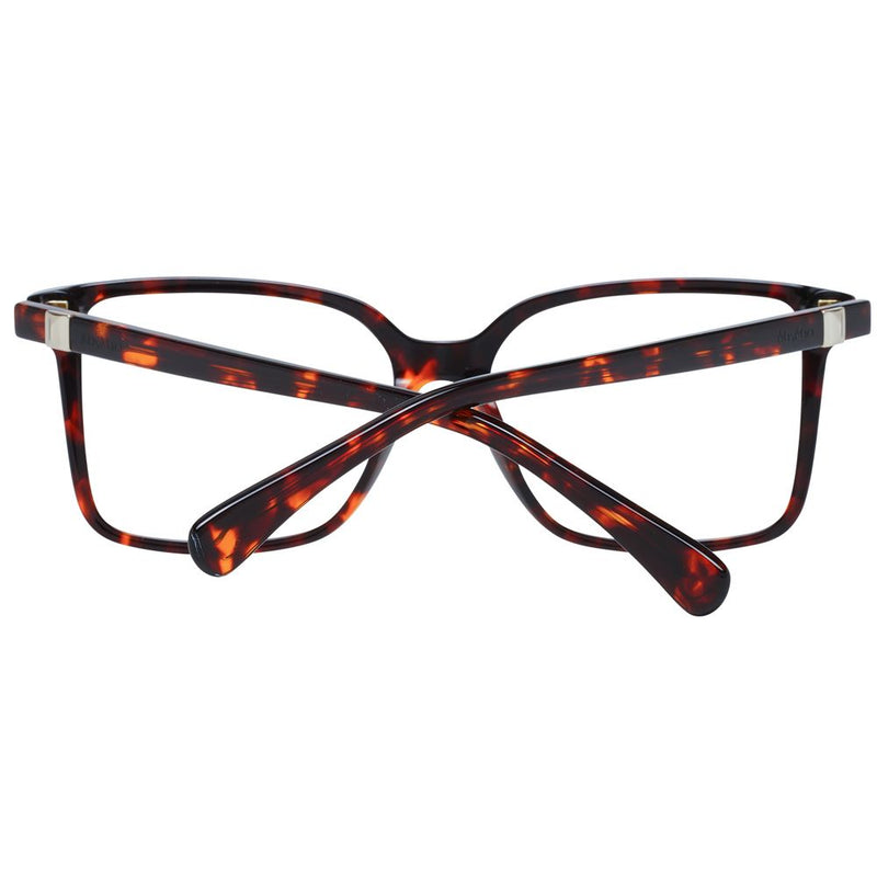 Max Mara Brown Women Glasses Frame - Chic Acetate Eyewear