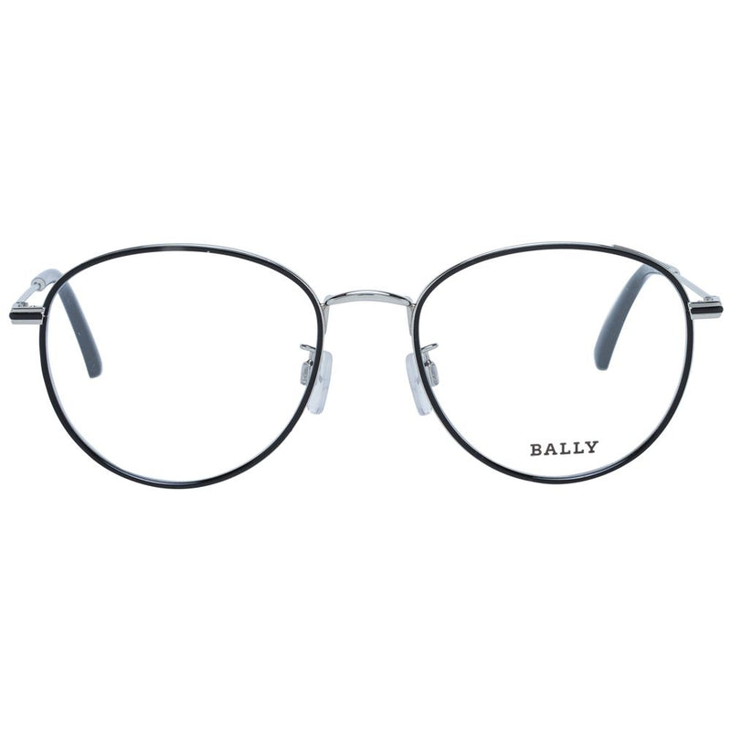 Bally Black Unisex Glasses Frame - Modern Round Style