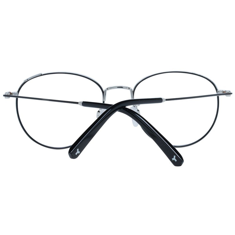 Bally Black Unisex Glasses Frame - Modern Round Style