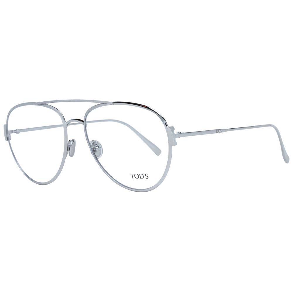 Monture de lunettes pour femme argentée Tod's