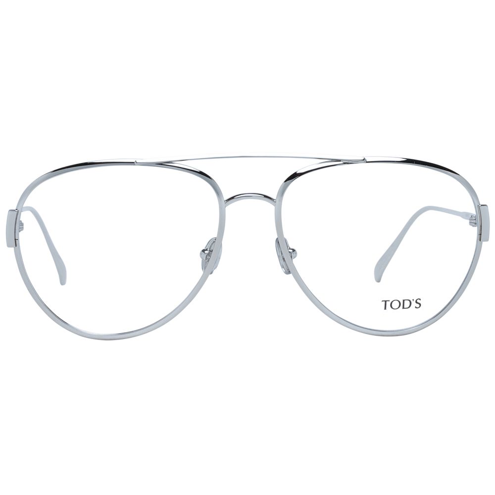 Monture de lunettes pour femme argentée Tod's