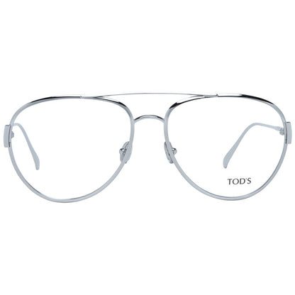 Monture de lunettes pour femme argentée Tod's