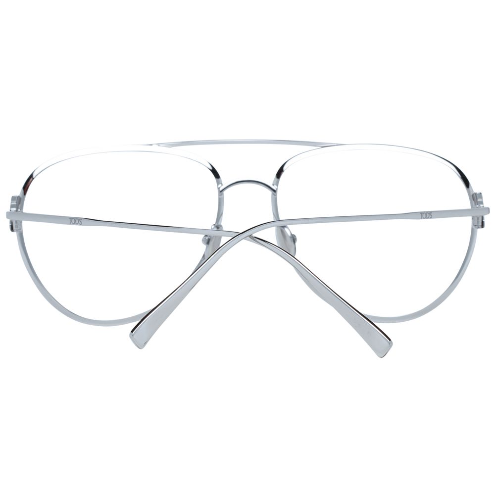 Monture de lunettes pour femme argentée Tod's